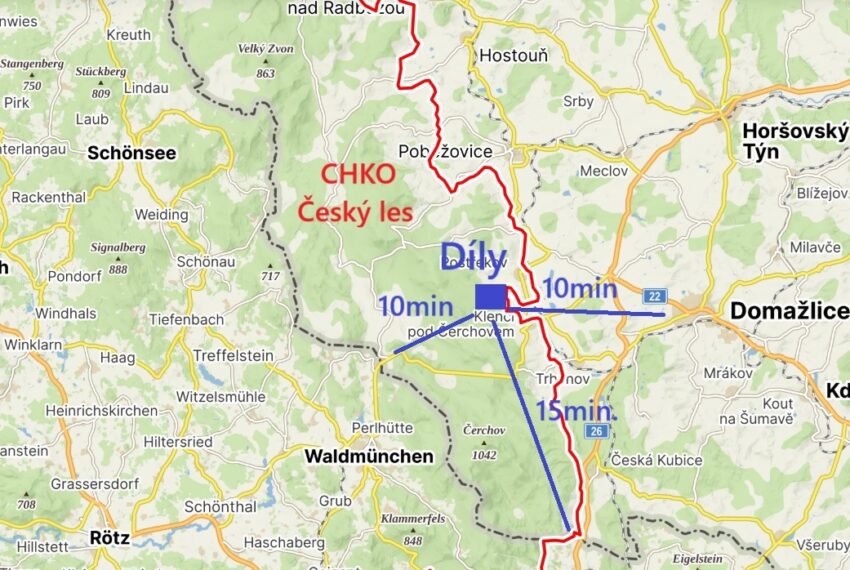 yDÍLY MAPA