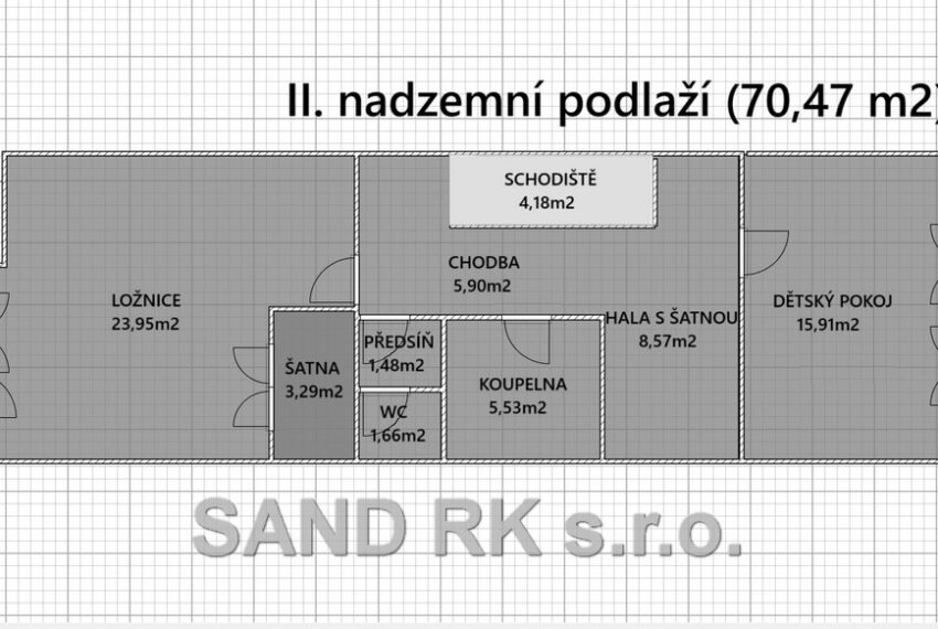 patro půdorys