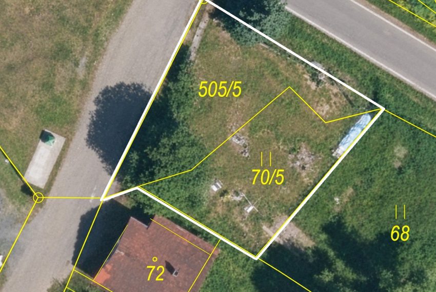 2hl Katastrální mapa prázdného pozemku 505_5